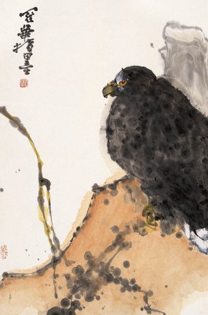 近现代 高冠华 (31)29×44[花鸟]