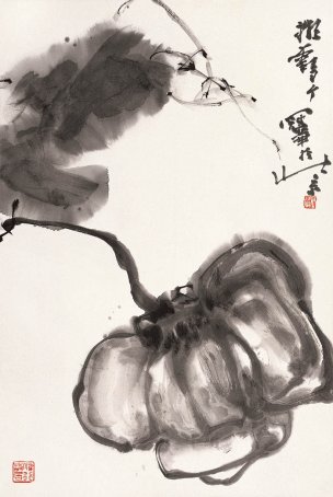 近现代 高冠华 (33)29×44[花鸟]