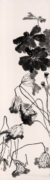 近现代 韩文莱 YY1202001-47 63x226[花鸟]