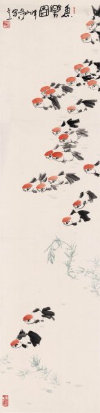 近现代 韩文莱 YY1202001-40 四条屏4 33x137[其它]