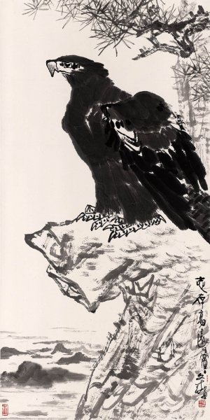 近现代 韩文莱 YY1202001-09 69x137[花鸟]