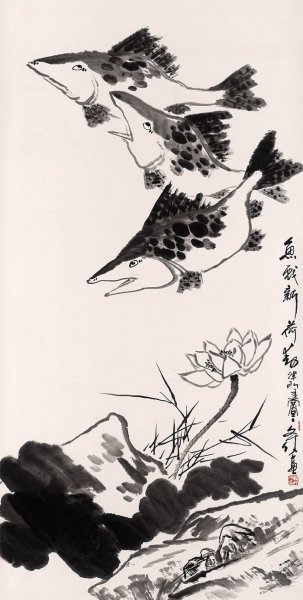近现代 韩文莱 YY1202001-17 69x137[花鸟]
