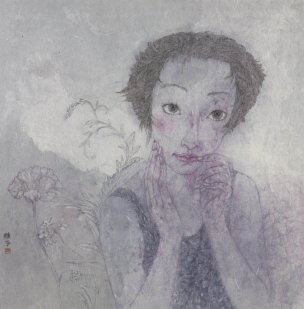 近现代 陈子 花语系列之115-S 37撤37[人物]