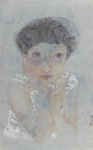 近现代 陈子 花语系列之十二-S 26×42[人物]