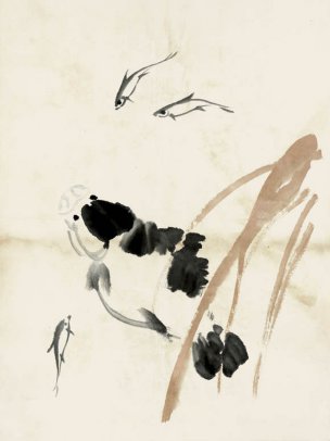 近现代 齐白石 鱼虾册页 未命名 1126 36x48 [其它