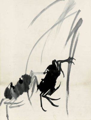 近现代 齐白石 鱼虾册页 未命名 1089 36x48[其它]