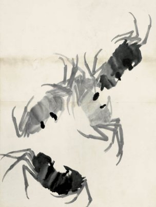 近现代 齐白石 鱼虾册页 未命名 1121 36x48[其它]