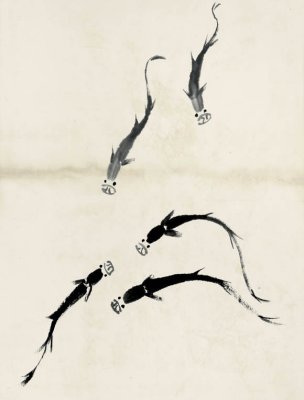 近现代 齐白石 鱼虾册页 未命名 1149 36x48[其它]