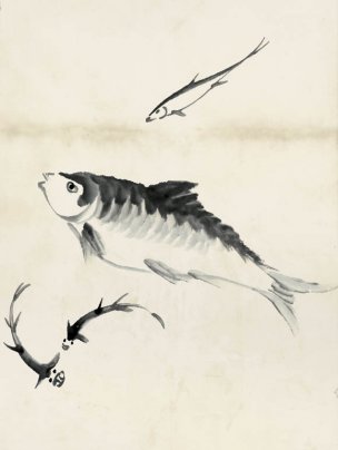 近现代 齐白石 鱼虾册页 未命名 1161 36x48[其它]