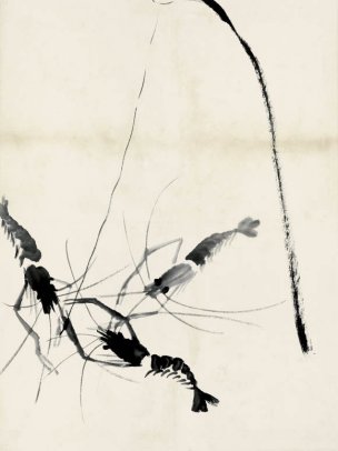近现代 齐白石 鱼虾册页 未命名 1112 36x48[其它]