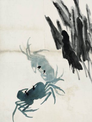 近现代 齐白石 鱼虾册页 未命名 1049 36x48[其它]