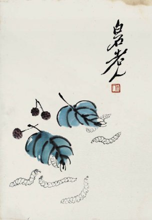 近现代 齐白石 散片16幅627 28x40[花鸟]