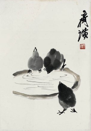 近现代 齐白石 散片16幅628 28x40[花鸟]