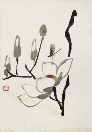 近现代 齐白石 册页拍照小片116开 499 28x40[花鸟