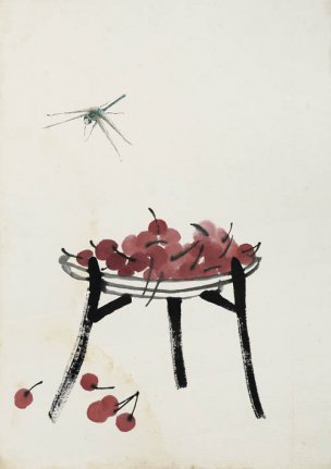 近现代 齐白石 册页拍照小片116开 479 28x40[花鸟