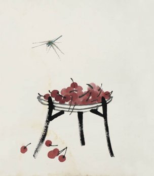 近现代 齐白石 册页拍照小片116开 479-2 28x40[花鸟
