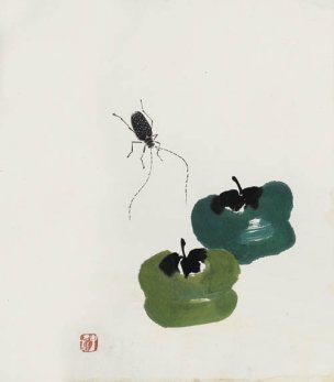 近现代 齐白石 册页拍照小片116开 472-1 28x40[其它