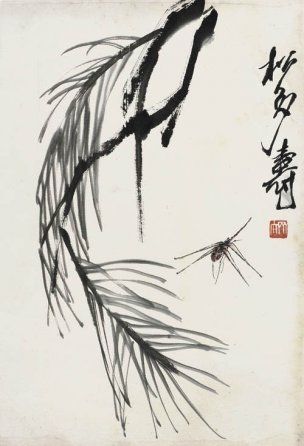 近现代 齐白石 册页拍照小片116开 465 28x40[花鸟