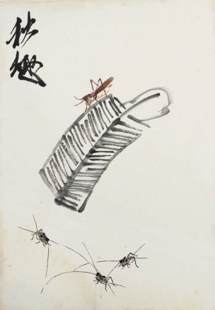 近现代 齐白石 册页拍照小片116开 457-1 28x40[其它