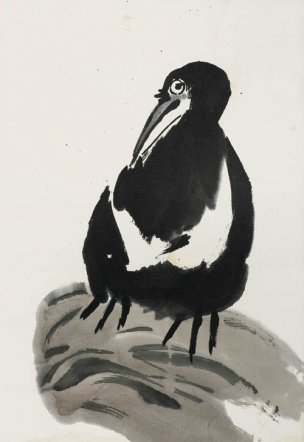 近现代 齐白石 册页拍照小片116开 460 28x40[花鸟