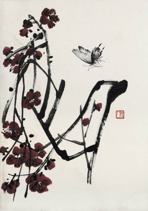 近现代 齐白石 册页83开 589 28x40[花鸟]