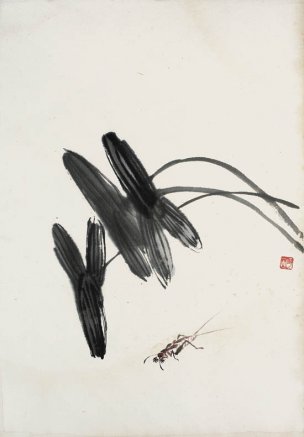 近现代 齐白石 册页83开 610 28x40[花鸟]