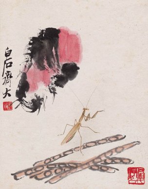 近现代 齐白石 先生工虫画册精品6-okt 26x34[其它