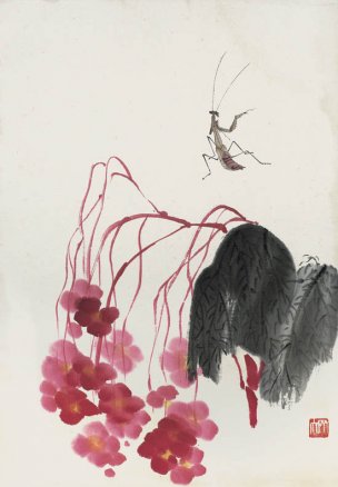 近现代 齐白石 册页83开 514 28x40[花鸟]