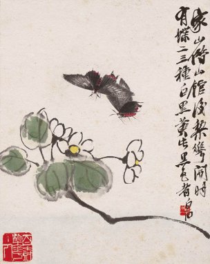 近现代 齐白石 先生工虫画册精品1-ok 26x34[花鸟