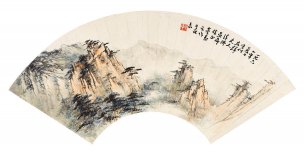 近现代 郭沫若 8.16-53-1 56×29[山水]