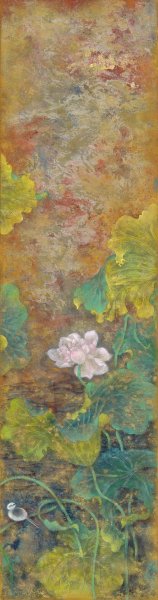 近现代 蔡小丽 荷花四屏Scan070601-04ok-RGBok-y 61x23