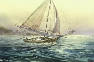 近现代 董克诚 CA1007034-01 (5) 84×55[山水]