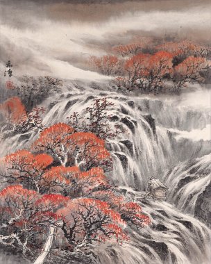 近现代 董希源 早期－山水  48×60[山水]