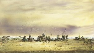 近现代 董克诚 CA1007034-01 (3) 84×48[山水]