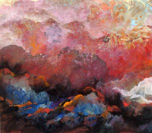 近现代 王迦南 巫山神女峰 58x51[山水] 