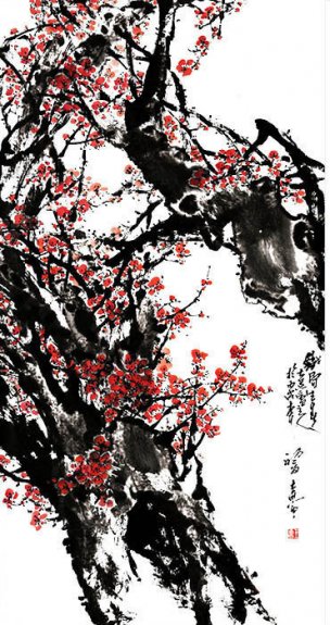 近现代 王奇寅 铁骨生春1[花鸟]