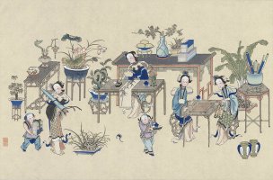 近现代 杨柳青 年画-03 134x82[人物]