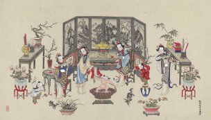 近现代 杨柳青 年画-01 114x65[人物]