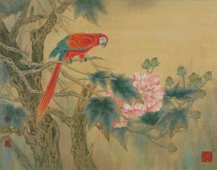 近现代 李科宏 花鸟 51x40[花鸟] 