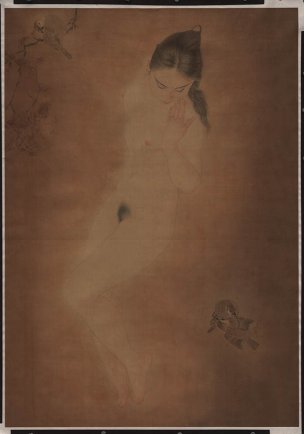 近现代 李爱国 工笔画-1 (4) 118X83[人物] 