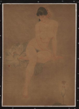 近现代 李爱国 工笔画-1 (11) 88X64[人物] 