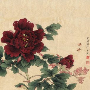 近现代 李晓明 花鸟作品大图 (48)[花鸟]