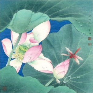 近现代 李晓明 花鸟作品大图 (11)[花鸟]