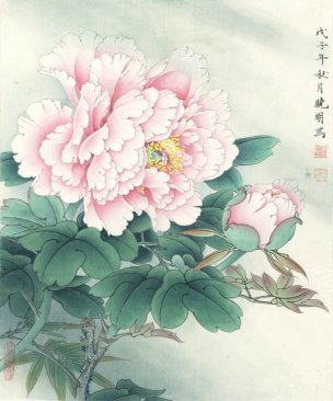 近现代 李晓明 花鸟作品大图 (6)[花鸟]