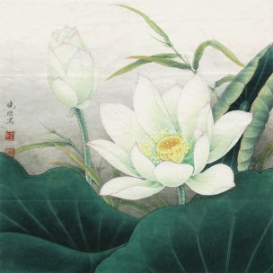 近现代 李晓明 花鸟作品大图 (26)[花鸟]