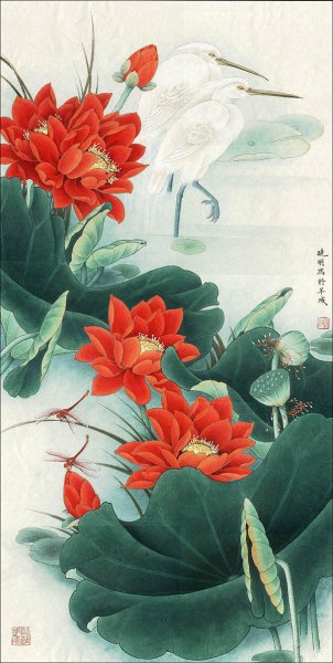 近现代 李晓明 工笔 lxm016 [花鸟]