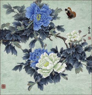 近现代 李晓明 工笔 lxm035 [花鸟]