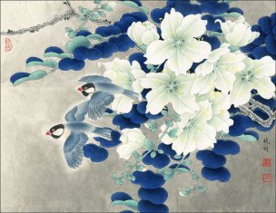 近现代 李晓明 工笔 lxm032 [花鸟]