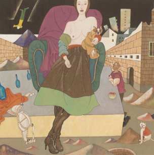 近现代 李孝萱 (12) 40X40[人物]