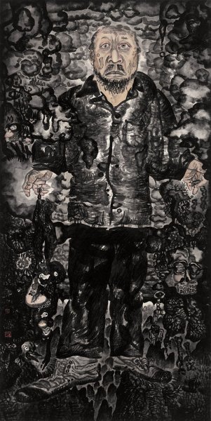 近现代 李孝萱 山行者01-136x68 [人物]